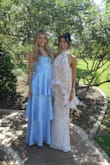Perfect dress for the spring! Wore this to a wedding as a guest and received so many compliments! Dress goes to floor so wear tallish heels to not be tripping over it. Highly recommend 10/10 - Claire S.