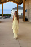 This dress was amazing for prom! I got so many compliments and I have never felt prettier! It was so perfect and it looked amazing up on my shoulders as well as off. It is long enough, which is hard for me to find, and it has movement with the ruffles that is so dreamy and perfect. The color was perfect! So glad I went with this one. - Bethany Y.