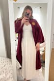 Bought this for my college graduation! I was a bit worried about how this dress was going to fit, especially because I hadn't bought anything from Lulus before. But I was SHOCKED with how well this dress fit!! It is PERFECT!!! It is so flattering on my body type, and the sizing guide helped me pick the perfect size on the first try! I wish this dress came in more colors because I would buy it in every single color!! Definitely a buy for curvy/hourglass shaped girlies!! - Maggie B.