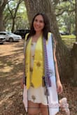 I wore this dress for our grad fest event at school. It's so comfortable and fits me perfectly. Loved my look. - Monique M.