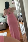 Ordered as a backup dress and ended up loving it so much more than my original dress!! 100000% recommend. Super comfortable, compliments the body extremely well, and perfect material. I couldn't have gone with a better dress! - Kelly H.