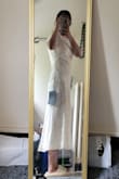 It's a bit longer for me than the picture, but overall it fits really well. It was unfortunate that I had a bit of trouble getting my package, but everyone is willing to help out. - Mary N.