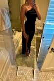 Was a beautiful dress. Was able to get away with the same color strapless bra. - Monique S.