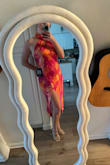 Wow! This dress was everything I wanted and more. The colors were vibrant and so flattering. They would look beautiful on all skin tones. Absolutely loved everything about this dress. I'm not joking when I say at least 30 ppl stopped me to either compliment the dress or ask where they could buy it. Perfect for summer weddings, wine tastings, galas, really versatile! - Amber B.