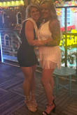 Lots of compliments. Dress was very comfortable, lots of stretch for dancing and moving about. - Martha R.