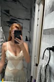 The bust fits very strangely. I'm 110 lbs, 5'5", and a 32C, sometimes I'm a 32D. The bust was baggy and big, but everything else fit great. It was also extremely low cut. - Margaret M.
