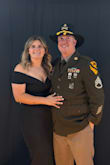 I got this dress for my husband's ball. It was simple, perfect all around. It was extremely comfortable and lightweight! I wore a pair of heels with it as well! - Carly M.