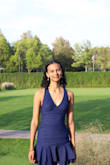I definitely would've fit best in an xs but they were out. Some safety pins mostly did the trick for my last second purchase. I made the terrible mistake of ironing it though because it was wrinkly before hoco and burned the dress and kinda ruined it. So, I can't wear it for anything else ever again. - Althea F.