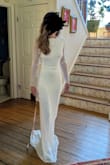 This dress is so incredibly beautiful- the fabric is even more lovely in person. The first one I ordered came ripped, and Lulus quickly and easily sent a replacement. I will be wearing this dress for my winter wedding. - Lucy U.
