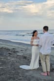 I absolutely loved this dress! The quality is amazing, the fit was perfect, and it gave me the elegant beach wedding look I dreamed of. It was exactly what I was looking for for my special day, and I received so many compliments. Highly recommend! - Yanna L.