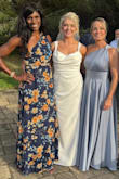 Wore this to a wedding and I've never felt more beautiful and comfortable!! Got a ton of compliments all night! Can't wait to wear it again! - Connie N.