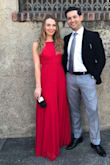 I wore this dress to a wedding where the dress code was cocktail attire and it worked perfectly. The skirt of the dress is sheer and voluminous, very dreamy. The red color really popped. I got tons of compliments. - Christina C.