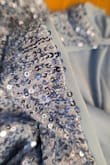 The dress was missing sequins and had pulls in it upon arrival. It also ran pretty small. It was pretty thin and ran pretty small. - Michelle P.