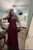 Very pretty dress, but the material was a little baggy on me and overall it fit my short, curvy, hourglass body weirdly. - Kylen P.