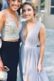 I bought this dress to wear to prom. Great quality material, true to size, and I got it two days after ordering it. - Hannah F.