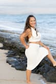 Perfect for summer. Fit was perfect! I'm 4'10 wearing size XS. - Sandy S.