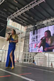 I wore this dress while performing at the Philippine Independence Day Cultural Event on Madison Avenue in New York City, and it exceeded my expectations. The royal blue color was vibrant and eye-catching on stage, making me stand out beautifully. The shade complemented my complexion perfectly and photographed wonderfully. This dress is versatile. For my performance, I paired it with a traditional Filipiniana bolero and later switched to an abaca vest top for a different look. Both combinations worked seamlessly, making the dress adaptable for cultural events, formal occasions, and special performances. The fit was exceptional. It hugged my body like a glove without feeling restrictive. The fabric was comfortable enough to wear for hours, allowing me to move confidently on stage. It was both flattering and elegant, giving me the confidence I needed as a performer. If you're looking for a dress that is flattering, comfortable, versatile, and makes a statement, I highly recommend this one. - Judelaine C.