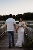 I usually always wear a medium but it was too loose on me even when I tightened the back there was bunched up extra fabric so I would recommend sizing down. I exchanged for a small and it fit perfectly. Very nice quality dress. - Sydni R.