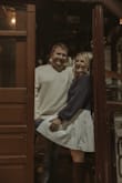 Wore for our engagement photos and loved the fit. So comfy and cute. - Rachel R.