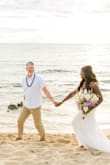 I wore this for our Hawaiian beach wedding!!! I have never felt more beautiful in my entire life!! This dress screams look at me on my special day!!! My husband cried when he saw me in this dress! - Connie N.