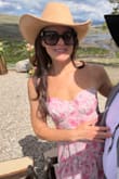 This dress was so fun for a country themed wedding I attended. I was stuck between 2 sizes, the small was just a bit too tiny in the chest, and the medium was too big, but I went with the too big and got so many compliments! Loved it! - Kate M.