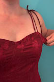 Gorgeous dress. The only thing that let it down is the bust. It's just a bit too saggy at the front and the sides, which is a real shame! Some people might find the outer fabric a bit scratchy, but the inner lining is super soft, and it's so nice to wear. The elasticated back is a great addition too. - HETTIE B.