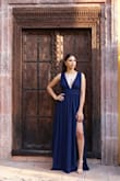 I don't do review at all, but this dress is wow. Fits perfect and it's an elegant classic dress that you will never go wrong. Love it! Quality is A+++ I'm 5.6 and 125lbs. - Elizabeth V.