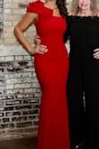 I loved the color, the fit, and the fun of this gala dress. - Melissa V.