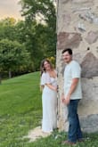 Tailor Made For You White Jacquard Lace-Up Maxi Dress