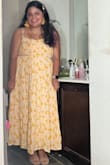 I found this dress ideal for the summer and to wear because it was my mom's birthday and we went out to lunch. The flow on the dress is so much fun to move around with. - Katherine C.