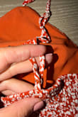 I absolutely loved this set and was so excited to wear it on vacation. Unfortunately, while I was wearing it during my vacation, one of the straps suddenly snapped and broke.
It was very disappointing because I genuinely loved the outfit and had been looking forward to wearing it. The design is gorgeous, but the strap did not seem durable enough to withstand normal wear. - Sharon M.