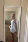 I'm pretty disappointed with this purchase. I got it for primary recruitment as a recruiter and the dress is SO unflattering and looks nothing like the model. I've never had this problem before and I'm very upset with how the dress looks and fits. - Lilli P.