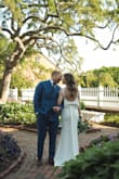 This dress was perfect for our elopement. The material was really nice. It fit really well. I did have it hemmed and the straps shortened. - Rebecca S.