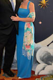 Glamorous Dedication Blue Sleeveless Column Maxi Dress