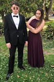I'm a bit on the thicker side and this dress fit PERFECTLY. I'm very wary of ordering things online especially since I've gained weight lately but it looked absolutely BEAUTIFUL and I got compliments all night. - Michelle C.