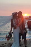 I ordered this for my beach wedding and it was perfect. It fit like a glove and made for beautiful pictures. Highly recommend. - Tiuana F.