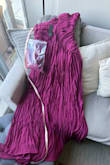 Loved the color of the dress, but the fit was off. It was tight to zip up on me. - Jessica T.