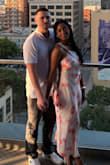 This dress is so beautiful in person. The material is soft and sleek, very breathable. The silhouette of the dress is not pencil straight by any means; it's definitely tailored to fit someone curvier in the lower body. Thankfully it fit me perfectly! Wore this for my boyfriend's birthday dinner at a rooftop restaurant & got so many compliments - China G.