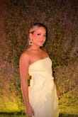 The dress fitted so much better than expected; it hugged all the right places and got so many compliments in person and online, plus the yellow butter color; love love love! - Andrea A.