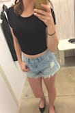 This top fits me so well, which is great cause I'm a tiny person but Lulus never fails to fit me perfectly. It's really soft and comfortable and I couldn't be happier with it! :) - Sierra D.