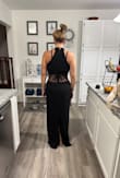 Love the fit, fabric and style. Disappointed I have to have it hemmed.
Fabric feels expensive. Cut: elegant - Stacie R.