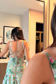 Somerset Sage Multi Floral Tiered Maxi Dress