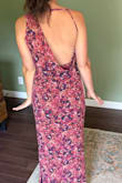 I tried 15 dresses for a formal wedding and this was a clear winner! The straps were a tiny bit tricky to figure out but ended up being comfy and chic. The draping on the sleeve and back is so unique and flattering; I got tons of compliments. I used fashion tape to ensure nothing gaped while dancing/leaning over and could go braless or just sticky covers if wanted. I've had 3 kids, so low tummy is a tad soft, but this was again, flattering without any shapewear. Love love love - BRIELLE M.