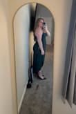 Reinette Dark Green Midi Dress