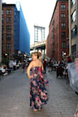 I bought this dress to celebrate my 50th birthday, and it truly made the occasion feel special. Although the length was a bit much for someone petite, it was an easy detail to adjust; the only real challenge was the zipper, which kept getting stuck halfway and wouldn't close. I transformed the back into a corset style. - Maria O.