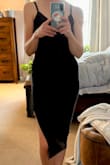 basic bae washed black ribbed bodycon midi dress - Dress - V-Neck Dress or keep it simple look-nicola-faux-fur-hem-mini-dress-black MNM Couture B1009 - Choose Size:EU36 - UK3 - US5 (Wide version)