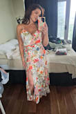 This dress was so fun and flirty for an outdoor wedding I had. Felt like a queen and had lots of compliments! - Rebecca G.