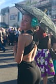 I am an athletic build with a curvy bum. I never thought I'd like a jumper because rompers look better on slender figures. This was such a wonderful surprise. The material is stretchy so it fitted in the areas you want to enhance and then it has wide legs to give a fun contrast. The back is so sexy but I was so comfortable. It's not as long in the leg as i thought it would be so I had to wear a shorter heel. But still loved it! - Hannah K.