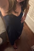 Reinette Navy Blue Midi Dress