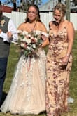 Absolutely perfect! Made for a stunning mother-of-the-bride dress. - Stacy V.
